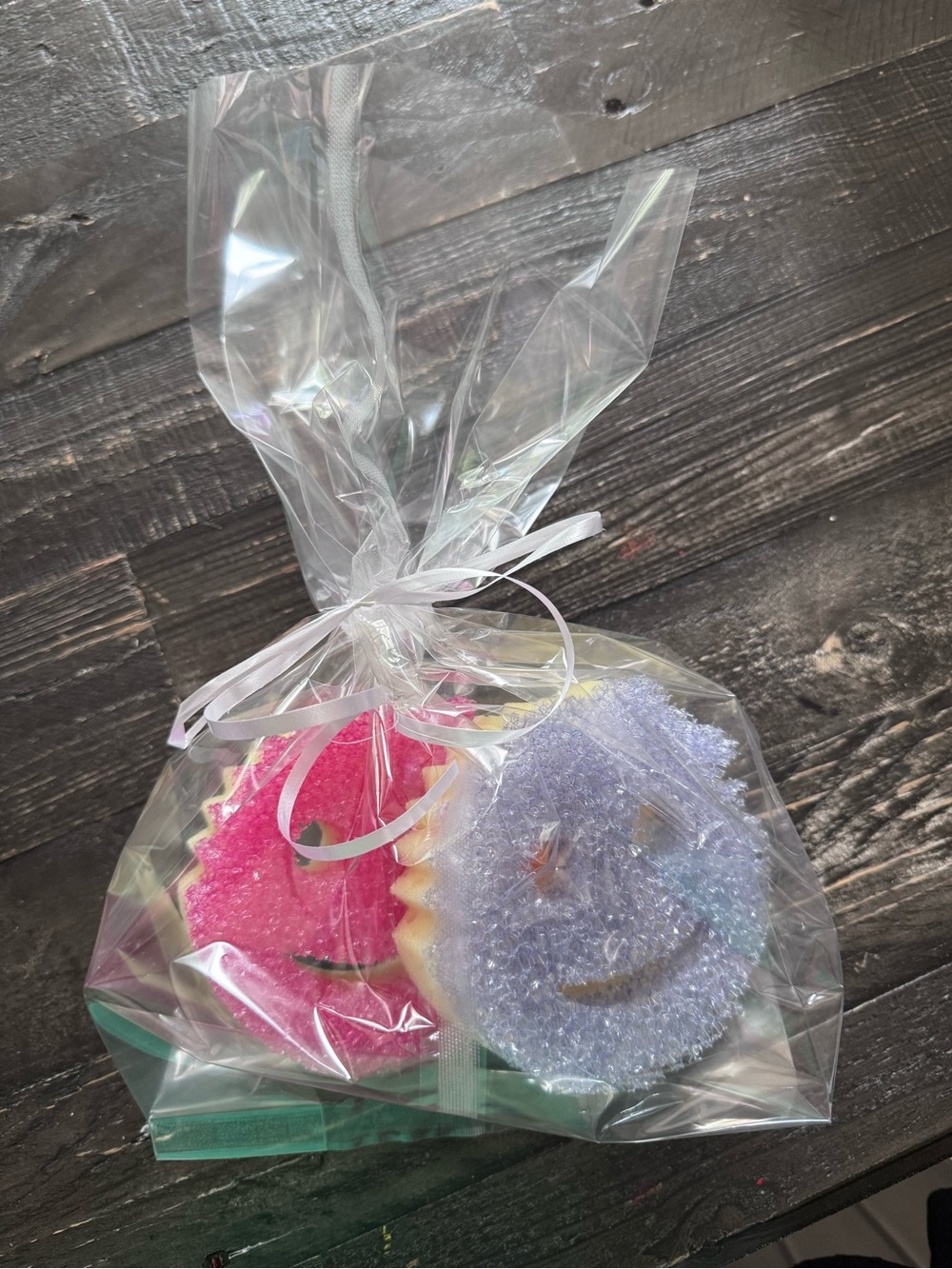 Smiley Face Sugar Cookies - Pink & Lavender